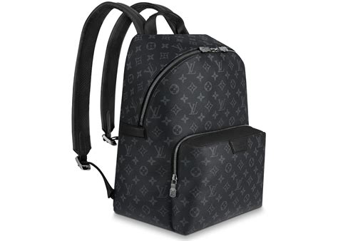 black backpack louis vuitton|louis vuitton black monogram backpack.